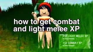 How to get combat and light melee XP in new Roblox islands update