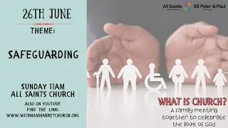 Service at All Saints Church 23rd June 11am