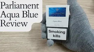 Smoking a Parliament cigarette - Review