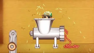 Игрушка антисресс Кик зе Бадди против мясорубки. Antistress Kick the Buddy grind in a meat grinder💥💥