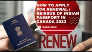 how to apply indian passport in canada | How to renew indian passport in canada | passport renew bls