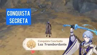 CONQUISTA SECRETA - (SERPENTE DESPENHADEIRO) - GENSHIN IMPACT - LUZ TRANSBORDANTE