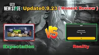 HONEST REVIEW in Hindi - Pubg New State New Update 0.9.23 - NO WINDOW BUG 😱 Unable To Connect Server