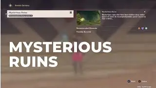 Genshin Impact || Mysterious Ruins, Domain of King Deshret