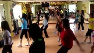 Club Aerobics@JFC: J-R's choreo (ON THE FLOOR by J_Lo) part I