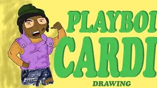 Drawing Playboi Cardi