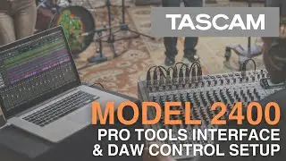 Model 2400 Pro Tools Interface and DAW Control Setup