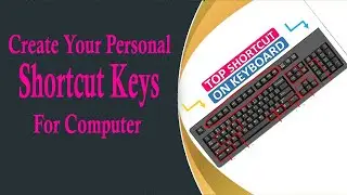 How to Create your own shortcut keys in MS word