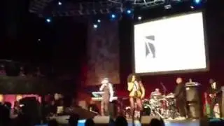 Eve And Kelly Rowland perform 