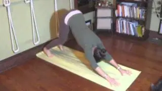 puppy pose to AMS, down dog