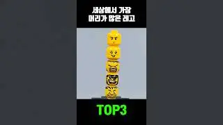 세상에서 가장 머리가 많은 레고?