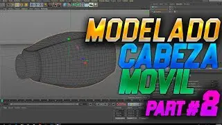 💻 MODELADO EN CINEMA 4D /  PARTE #2 / CABEZA MOVIL 😎 #C4D