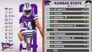 2024 Kansas State Wildcats Football Schedule