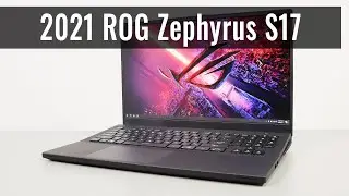 The most powerful 17-inch portable laptop - ASUS ROG Zephyrus S17 GX703 (2021)