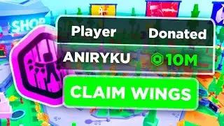 This item in PLS DONATE Costs 10M Robux