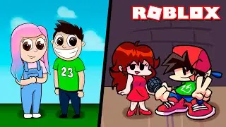 ROBLOX pero SOMOS PERSONAJES de FRIDAY NIGHT FUNKIN !! (FNF Roleplay) | Rovi23