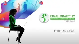 Importing a PDF