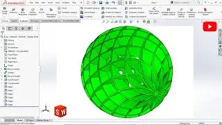 SolidWorks Tutorial: Exercise On Advance Surface Modeling