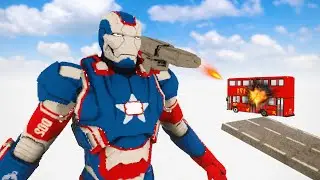 Cars VS War Machine in Teardown