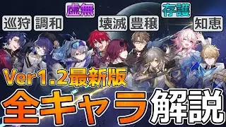 【崩壊スターレイル】全キャラ解説「虚無」「存護」オススメ遺物/光円錐/軌跡優先度など