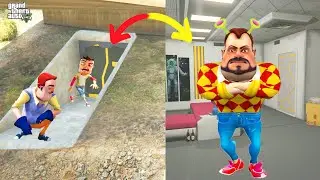 ÇOK GİZLİ UZAY SIĞINAĞI BULDUK 😱 GTA 5 Dark Riddle
