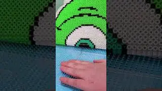 so satisfying! #hammabead #mikewazowski