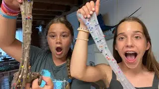 Make slime with us (kinda a fail) #smile