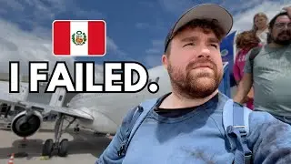 PERU said NO: REJECTED from MACHU PICCHU 😞🇵🇪