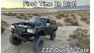 2JZ 4runner First Desert Test (SAS 4runner Build part 6)