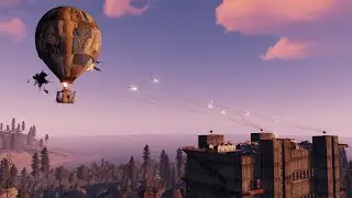 Rust | Solo M249 Balloon counters Large Oil Rig???