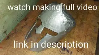 cardboard spartan helmet