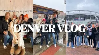 DENVER VLOG: things to do + places to eat, pedal pub & the Denver Broncos vs Kansas City game