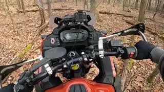 '22 KLR650 afternoon thrash & roadblocks