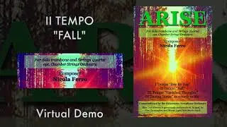 ARISE Composer Nicola Ferro - II TEMPO FALL -  THE SCORE WILL BE RELEASE IN 2025