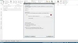 Configure your Cryptshare settings in Outlook