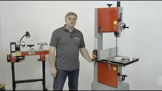 Ленточнопильный станок JIB  TBS 356. Сборка и регулировка