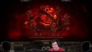 PoE 3.9 Hardcore update, Herald of Purity and Dominating Blow league start build.