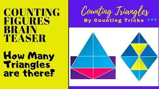 Analytical Reasoning -  Counting Brain Teaser |  How Many Triangles are there? | SSC and Bank Exams