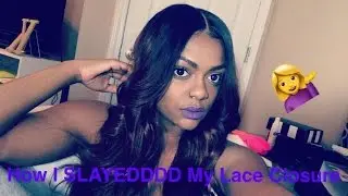 How I Slay My Lace Closure + Styling | KasiaMae Beauty