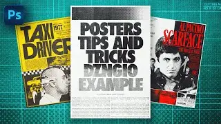 HOW TO DESIGN AND SELL POSTERS / COMPLETE GUIDE - ADOBE PHOTOSHOP 2023 / @DznGio