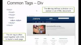 Understanding HTML: Overview of Common Tags