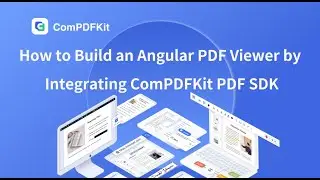 How to Create/Build an Angular PDF Viewer | ComPDFKit SDK | Web