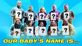 OUR BABY's NAME REVEAL by the DOMINION FAMILY!!! @ThePeekays