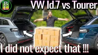 VW Id.7 vs Tourer - How much more space do you really have? 😂