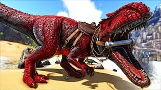 Taming an APEX GIGANOTOSAURUS that Deals 400,000 DAMAGE! | ARK Primal Fear/Prometheus #29