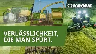 Reliability you can feel – in the field. During harvest. With KRONE.