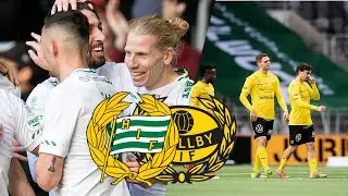 Hammarby - Mjällby (2-0) (Höjdpunkter)