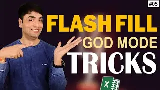 Flash Fill in Excel | Time Saving Excel Flash Fill for Data Cleaning Tricks in Excel