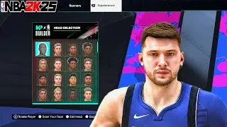 NBA 2K25 Best Luka Doncic Face Creation