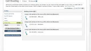 Setting Phone Call Routing IDs